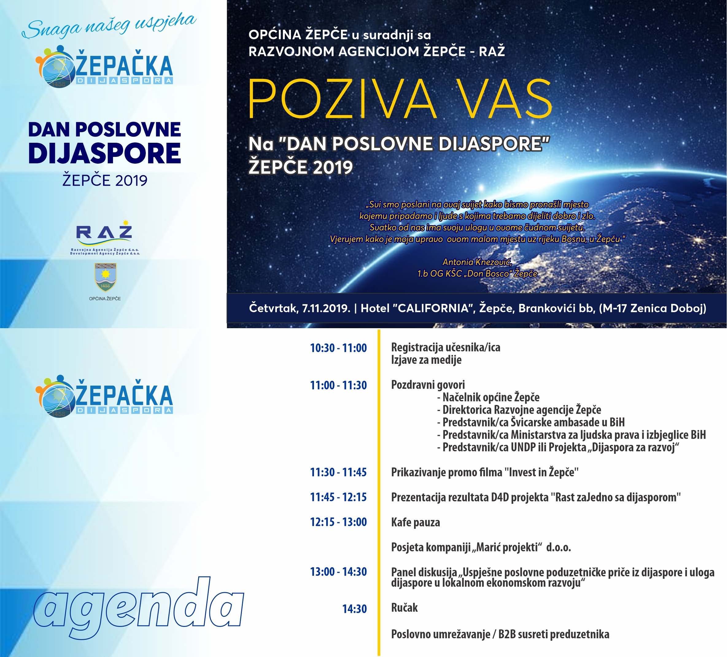 Pozivnica-Dan-poslovne-dijaspore-2019 Najava događaja "Dan poslovne dijaspore Žepče 2019."